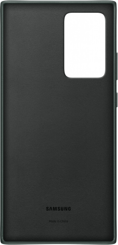 Чехол (клип-кейс) Samsung для Samsung Galaxy Note 20 Ultra Leather Cover зеленый (EF-VN985LGEGRU) фото 4