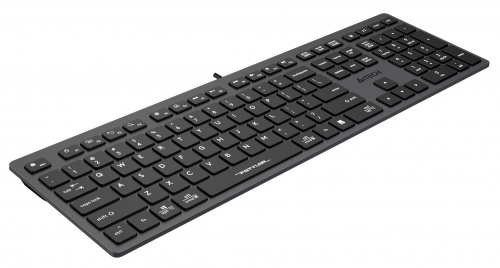 Клавиатура A4Tech Fstyler FX50 серый USB slim Multimedia (FX50 GREY) фото 5