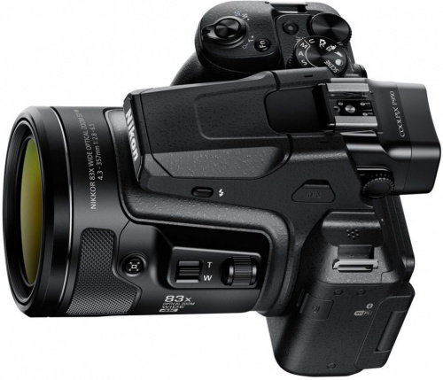 Фотоаппарат Nikon CoolPix P950 черный 16Mpix Zoom83x 3" 4K SDXC CMOS 1x2.3 IS opt 1minF turLCD VF 7fr/s 30fr/s HDMI/WiFi/EN-EL20a фото 6