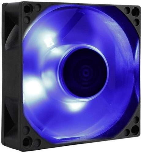 Вентилятор Aerocool Motion 8 Blue-3P 80x80mm 3-pin 25dB 90gr LED Ret фото 5