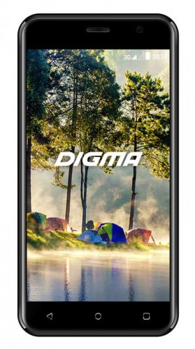 Смартфон Digma Joy 3G Linx 4Gb 512Mb темно-серый моноблок 3G 2Sim 5" 480x854 Android 8.1 2Mpix WiFi GPS GSM900/1800 GSM1900 TouchSc MP3 FM microSD max32Gb