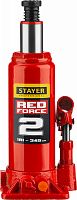 Домкрат Stayer Red Force 43160-2-K_z01 бутылочный гидравлический красный