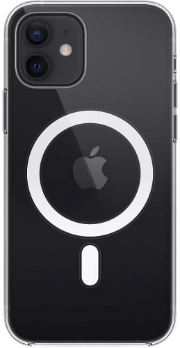 Чехол (клип-кейс) Apple для Apple iPhone 12/12 Pro Clear Case with MagSafe прозрачный (MHLM3ZE/A) фото 7