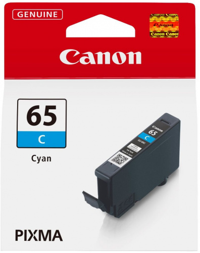 Картридж струйный Canon CLI-65 C 4216C001 голубой (12.6мл) для Canon PRO-200 фото 2