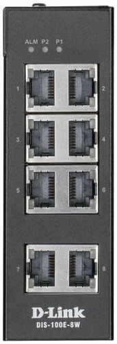 Коммутатор D-Link DIS-100E-8W/A1A 8x100Мбит/с неуправляемый фото 2