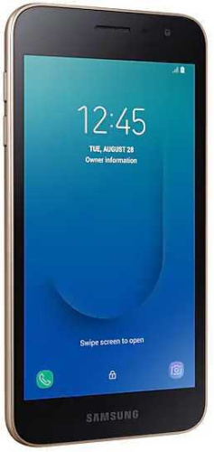 Смартфон Samsung SM-J260 Galaxy J2 Core 16Gb 1Gb золотистый моноблок 3G 4G 2Sim 5" 540x960 Android 8.1 8Mpix WiFi GPS GSM900/1800 GSM1900 MP3 microSD max256Gb фото 4