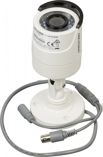 Камера видеонаблюдения Hikvision DS-2CE16D0T-PK 2.8-2.8мм HD-TVI цветная корп.:белый фото 2