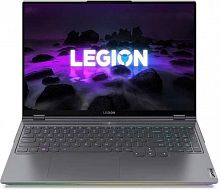 Ноутбук Lenovo Legion 7 16ACHg6 Ryzen 7 5800H 16Gb SSD1Tb NVIDIA GeForce RTX3080 16Gb 16" IPS WQXGA (2560x1600) noOS dk.grey WiFi BT Cam