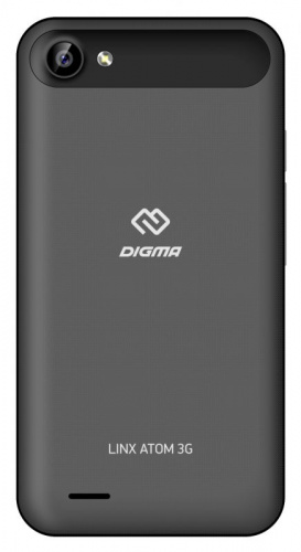 Смартфон Digma Atom 3G Linx 4Gb 512Mb темно-серый моноблок 3G 2Sim 4" 480x800 Android 8.1 2Mpix WiFi GSM900/1800 GSM1900 TouchSc MP3 FM microSD max32Gb фото 2
