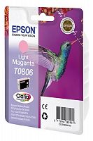 Картридж струйный Epson T0806 C13T08064011 светло-пурпурный (620стр.) (7.4мл) для Epson P50/PX660