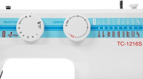 Швейная машина Janome TC-1216S белый фото 15