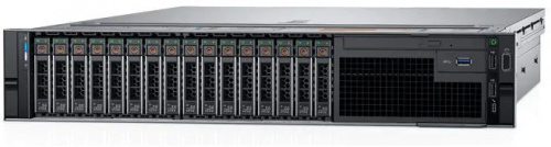 Сервер Dell PowerEdge R740 2x4210R 24x32Gb x16 16x1.2Tb 10K 2.5" SAS H730p+ LP iD9En 5720 4P 2x750W 3Y PNBD Conf 3 Rails CMA (PER740RU2-06) фото 2