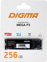 Накопитель SSD Digma PCI-E 3.0 x4 256GB DGSM3256GP33T Mega P3 M.2 2280