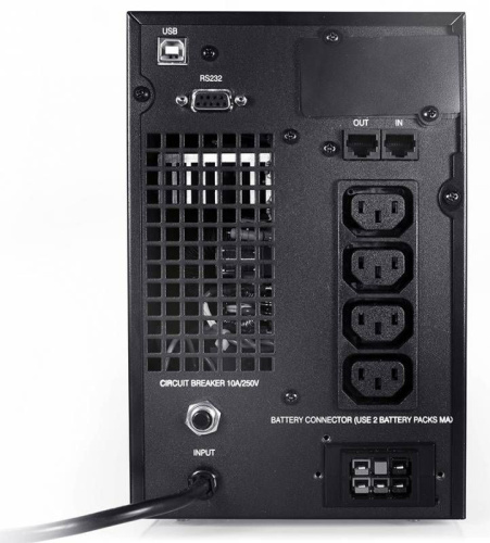 Источник бесперебойного питания Powercom Macan MAS-3000 2700Вт 3000ВА черный фото 3
