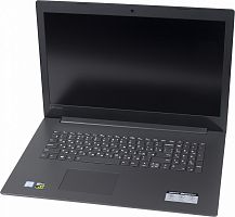 Ноутбук Lenovo IdeaPad 330-17ICH Core i5 8300H/8Gb/1Tb/SSD128Gb/nVidia GeForce GTX 1050 4Gb/17.3"/IPS/FHD (1920x1080)/Free DOS/black/WiFi/BT/Cam