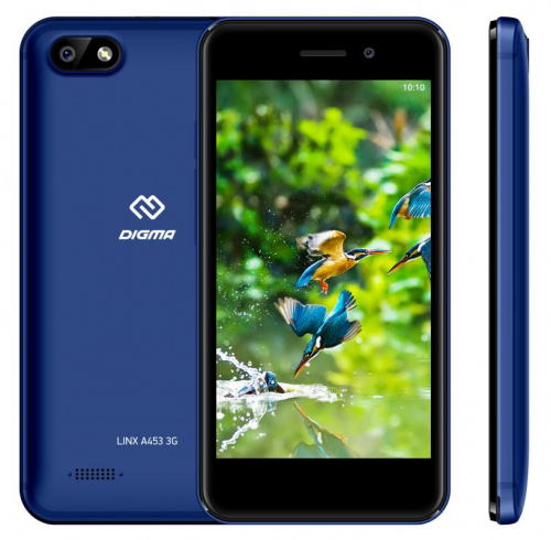 Смартфон Digma Linx A453 3G 8Gb 1Gb синий моноблок 3G 2Sim 4.5" 480x854 Android 7.0 5Mpix WiFi GPS GSM900/1800 GSM1900 TouchSc MP3 FM microSD max32Gb фото 8