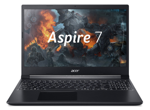 Ноутбук Acer Aspire 7 A715-75G-77UY Core i7 9750H/8Gb/SSD512Gb/NVIDIA GeForce GTX 1650 Ti 4Gb/15.6"/IPS/FHD (1920x1080)/Eshell/black/WiFi/BT/Cam фото 6
