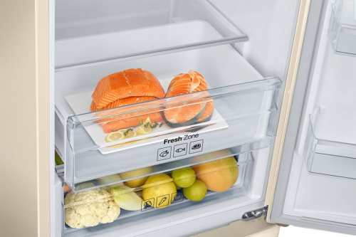 Холодильник Samsung RB37A5290EL/WT бежевый (двухкамерный) фото 11