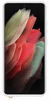 Чехол (клип-кейс) Samsung для Samsung Galaxy S21 Ultra Protective Standing Cover прозрачный/белый (EF-GG998CWEGRU)