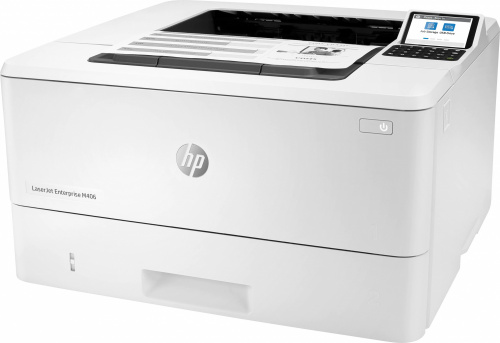 Принтер лазерный HP LaserJet Enterprise M406dn (3PZ15A) A4 Duplex Net белый фото 5