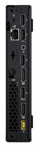 ПК Lenovo ThinkCentre M715q slim A6 Pro 8570E (3)/4Gb/SSD256Gb/R5/noOS/GbitEth/WiFi/BT/клавиатура/мышь/черный фото 6