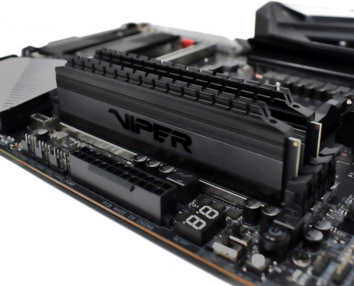 Память DDR4 2x8GB 4400МГц Patriot PVB416G440C8K Viper 4 Blackout RTL Gaming PC4-35200 CL18 DIMM 288-pin 1.45В с радиатором Ret фото 12