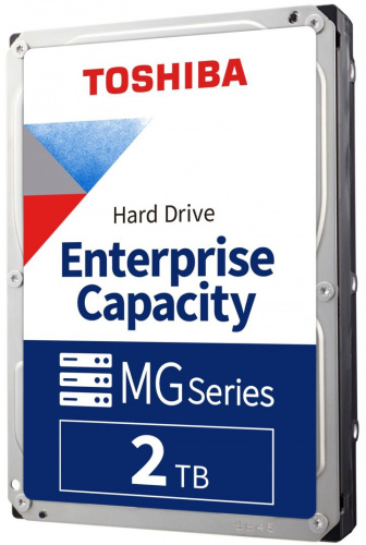 Жесткий диск Toshiba SAS 3.0 2Tb MG04SCA20EE Enterprise Capacity (7200rpm) 128Mb 3.5" фото 2