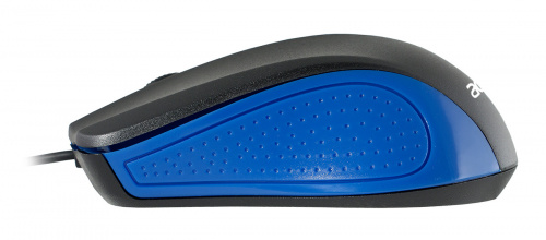 Мышь Acer OMW011 черный/синий оптическая (1200dpi) USB (3but) фото 4
