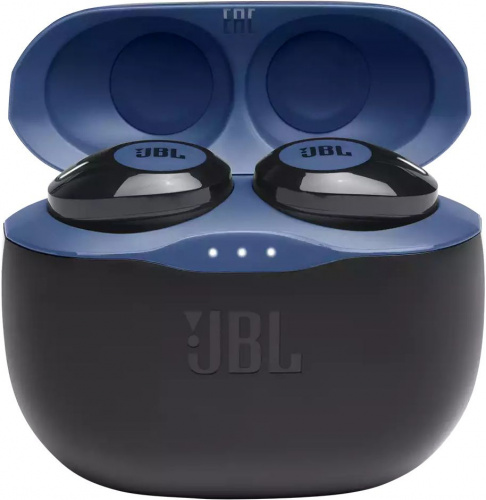 Гарнитура вкладыши JBL Tune 120TWS синий беспроводные bluetooth в ушной раковине (JBLT125TWSBLU) фото 8