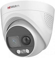 Камера видеонаблюдения аналоговая HiWatch DS-T213X 3.6-3.6мм HD-CVI HD-TVI цветная корп.:белый (DS-T213X(3.6MM))