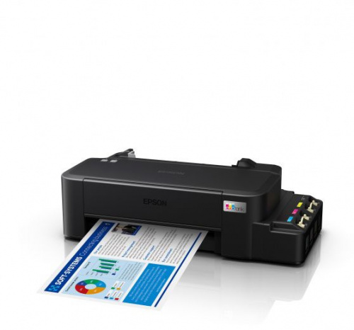 Принтер струйный Epson L121 (C11CD76414) A4 черный фото 2