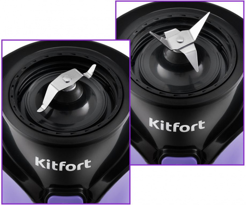 Блендер стационарный Kitfort KT-3034-1 350Вт фиолетовый фото 4