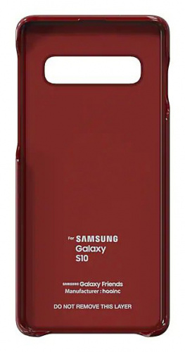 Чехол (клип-кейс) Samsung для Samsung Galaxy S10 Marvel Case AvComics красный (GP-G973HIFGKWI) фото 3