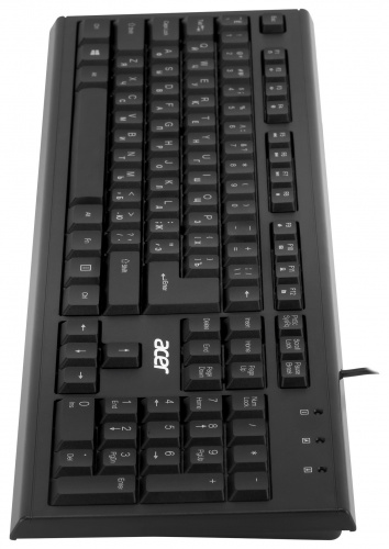 Клавиатура Acer OKW120 черный USB (ZL.KBDEE.006) фото 8