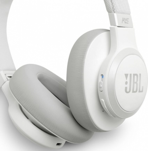 Гарнитура накладные JBL Live 650BTNC 1.2м белый беспроводные bluetooth в ушной раковине (JBLLIVE650BTNCWHT) фото 6