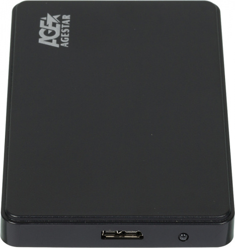 Внешний корпус для HDD AgeStar 3UB2P2 SATA III USB3.0 пластик черный 2.5" фото 2
