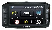 Видеорегистратор с радар-детектором Playme Tetra P200 GPS черный