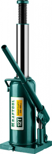 Домкрат Kraftool Kraft-Lift 43462-12_z01 бутылочный гидравлический зеленый фото 2