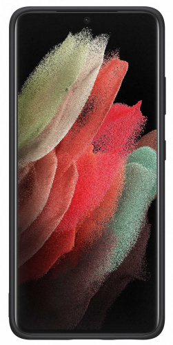 Чехол (клип-кейс) Samsung для Samsung Galaxy S21 Ultra Silicone Cover черный (EF-PG998TBEGRU)