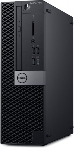 ПК Dell Optiplex 7070 SFF Core i9 9900 (3.1)/16Gb/SSD512Gb/UHDG 630/DVDRW/CR/Windows 10 Professional/GbitEth/WiFi/BT/200W/клавиатура/мышь/черный фото 3