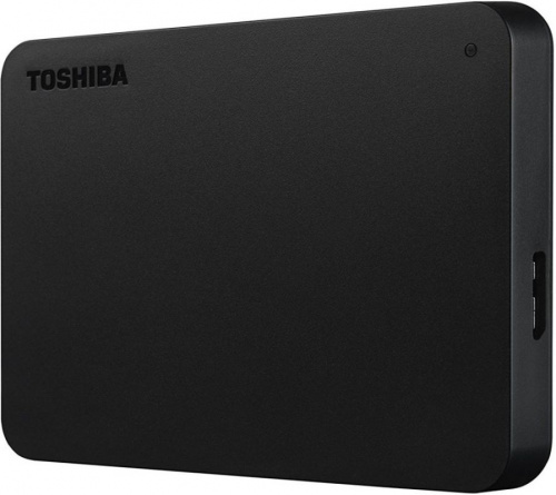 Жесткий диск Toshiba USB 3.0 1TB HDTB410EK3AA Canvio Basics 2.5" черный фото 2