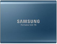 Накопитель SSD Samsung USB-C 500Gb MU-PA500B/WW T5 1.8" синий