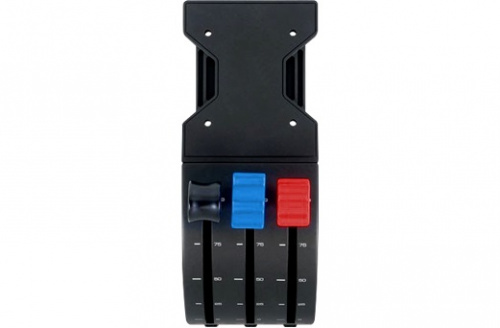 Блок рычагов Logitech G Saitek Pro Flight Throttle Quadrant черный USB виброотдача фото 3