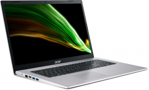 Ноутбук Acer Aspire 3 A317-33-P2RW Pentium Silver N6000 4Gb SSD512Gb Intel UHD Graphics 17.3" TN HD+ (1600x900) Windows 10 silver WiFi BT Cam фото 7