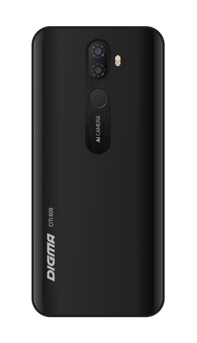Смартфон Digma CITI 609 32Gb 2Gb черный моноблок 3G 4G 2Sim 6.09" 720x1560 Android 9.0 13Mpix 802.11 b/g/n NFC GPS GSM900/1800 GSM1900 TouchSc MP3 FM microSD max64Gb фото 3