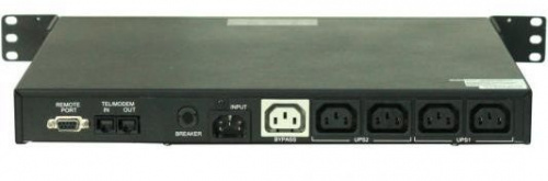 Источник бесперебойного питания Powercom King Pro RM KIN-1000AP RM 800Вт 1000ВА черный фото 2