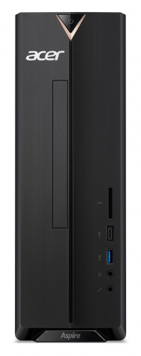 ПК Acer Aspire XC-895 SFF i3 10100 (3.6)/4Gb/SSD256Gb/GT730 2Gb/CR/Endless/GbitEth/300W/черный