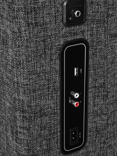Минисистема Hyundai H-MC320 темно-серый/черный 240Вт FM USB BT фото 6