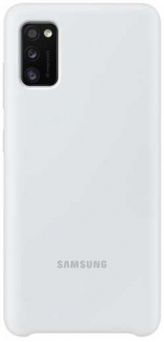 Чехол (клип-кейс) Samsung для Samsung Galaxy A41 Silicone Cover белый (EF-PA415TWEGRU) фото 3