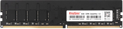 Память DDR4 8GB 2666MHz Kingspec KS2666D4P12008G RTL PC4-21300 DIMM 288-pin 1.2В single rank Ret фото 2